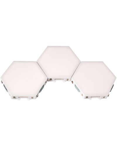 Panou LED Omnia - Honeycomb, Touch, IP 20, 3 x 2 W, alb - 4