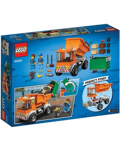 Joc de constructie Lego City - Camion de gunoi (60220) - 10