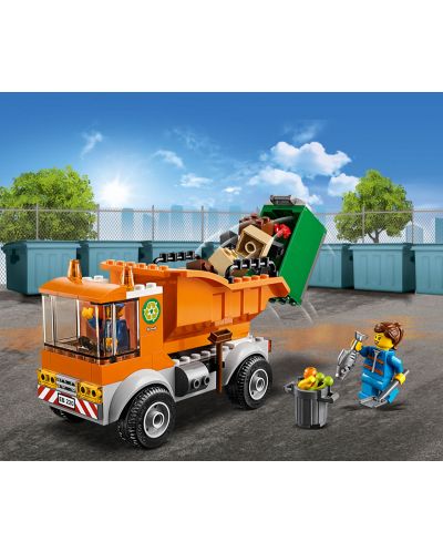 Joc de constructie Lego City - Camion de gunoi (60220) - 7