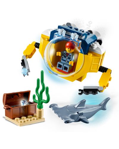 Constructor  Lego City - Minisubmarin (60263) - 4