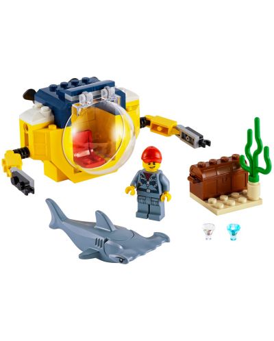 Constructor  Lego City - Minisubmarin (60263) - 3