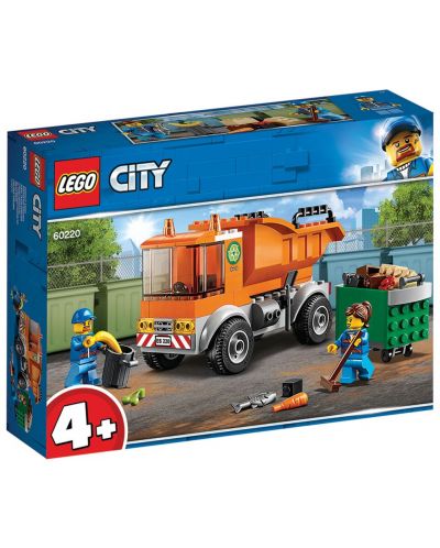Joc de constructie Lego City - Camion de gunoi (60220) - 1