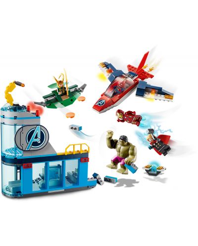 Constructor Lego Marvel Super Heroes - - Razbunatori: furia impotriva lui Loki (76152) - 4