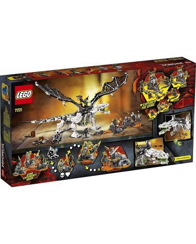 Constructor Lego Ninjago -Dragonul vrajitorului Craniu (71721) - 2