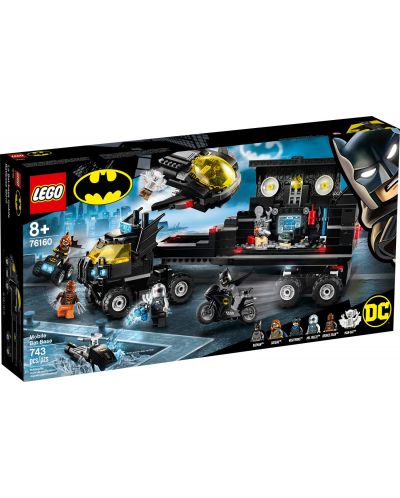Constructor Lego DC Super Heroes - Baza moila (76160) - 1