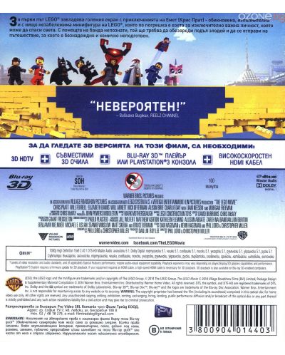 The Lego Movie (3D Blu-ray) - 3