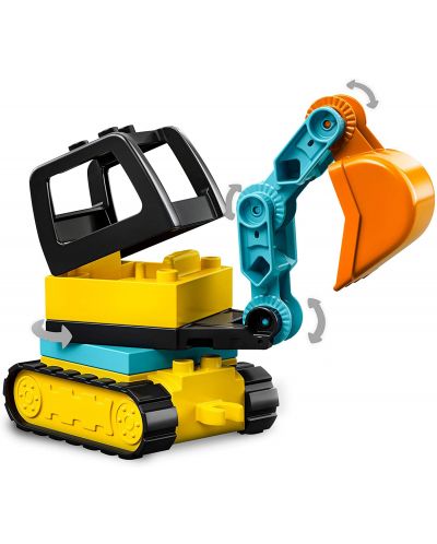 Constructor Lego Duplo Town - Camion si excavator (10931) - 5