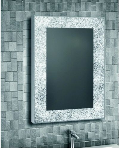 Oglindă de perete cu LED Inter Ceramic - ICL 1792, 60 x 90 cm, albastru - 2