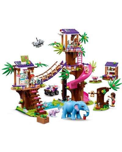 Constructor Lego Friends - Baza de salvare din jungla (41424) - 4