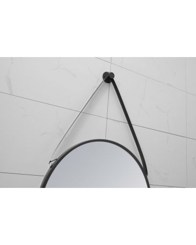 Oglindă de perete cu LED Inter Ceramic - ICL 1398, Ø60, negru - 3