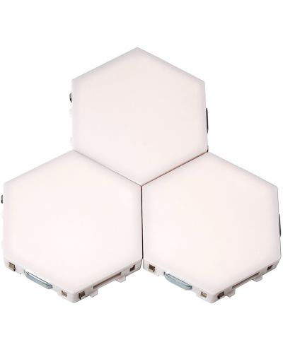 Panou LED Omnia - Honeycomb, Touch, IP 20, 3 x 2 W, alb - 1