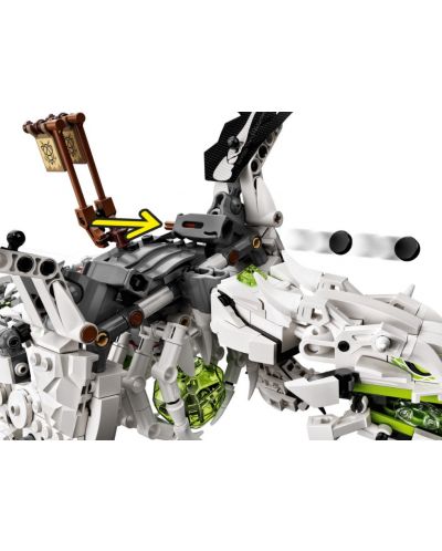 Constructor Lego Ninjago -Dragonul vrajitorului Craniu (71721) - 7
