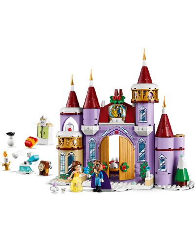 Constructor Lego Disney - Sarbatoarea de iarna la Castelul Bellei (43180) - 4