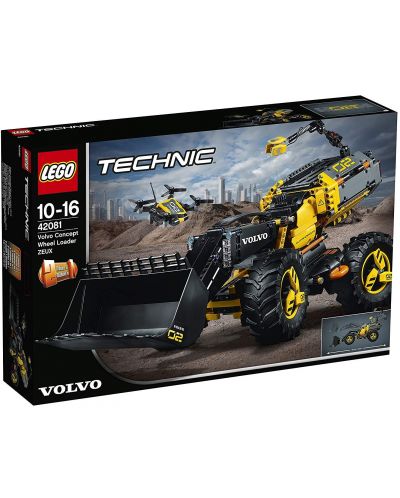 Constructor Lego Technic - Volvo Concept, incarcator pe roti (42081) - 1