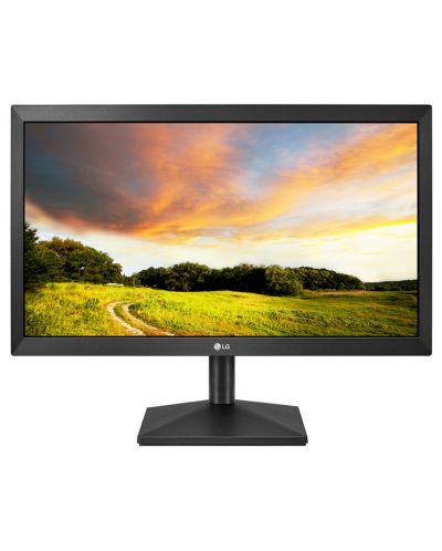 Monitor LG 20MK400H-B - 19.5", 1366 x 768, negru - 1