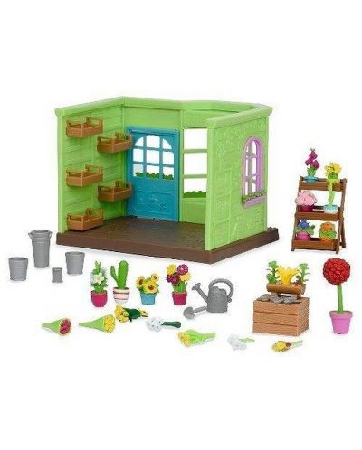 Set de joaca Battat Li'l Woodzeez - Magazin de flori - 2