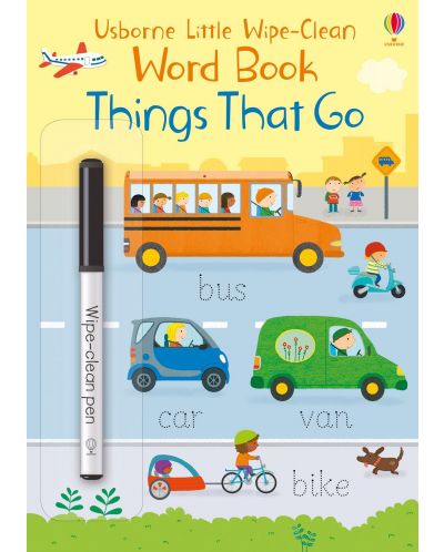 Little Wipe-Clean Word Book: Things That Go - 1