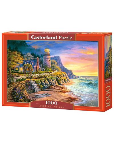 Puzzle Castorland de 1000 piese - Drumul luminat  - 1