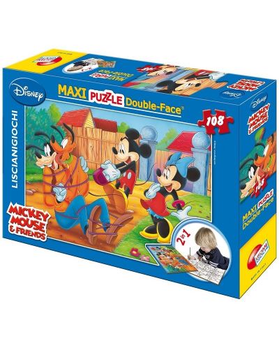 Puzzle Lisciani Maxi - Mickey Mouse - 1