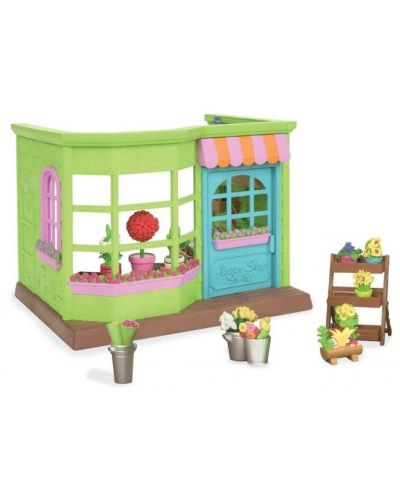 Set de joaca Battat Li'l Woodzeez - Magazin de flori - 1