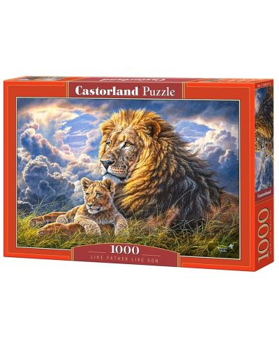 Puzzle Castorland de 1000 piese - Tata si fiu, Avbraham Hunter - 1