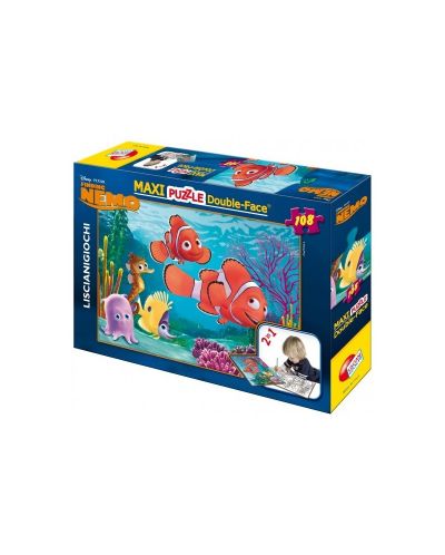 Puzzle Lisciani Maxi - Nemo, 108 piese - 1