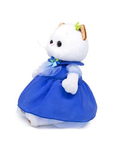 Jucarie de plus Budi Basa - Pisica Li-Li, cu rochie albastra, 24 cm - 3