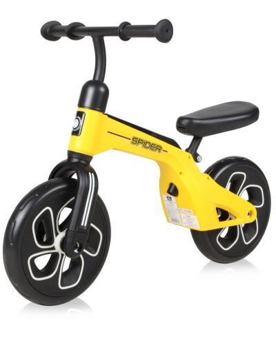 Bicicleta pentru  echilibru Lorelli - Spider, galben - 1