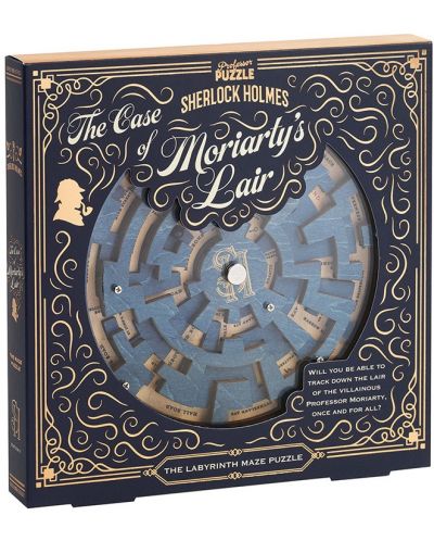 Joc de logică - Puzzle Profesor Puzzle - Sherlock Holmes Cazul lui Moriarty Lair - 1