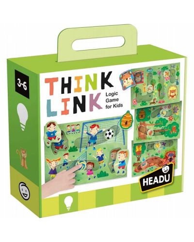 Joc de puzzle pentru copii Headu - Tink Link - 1