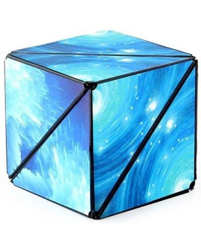 Un joc de logică Magic Cube: Шашибо куб - albastru - 2