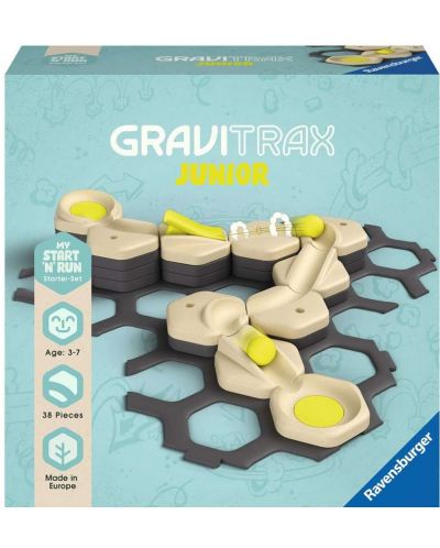 Joc de logică Ravensburger GraviTrax Junior - Kit de pornire S Start and Run - 1