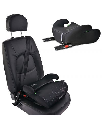 Înălțător auto Lorelli - Cosmos, IsoFix, i-Size, 125-150 cm, portocaliu - 4