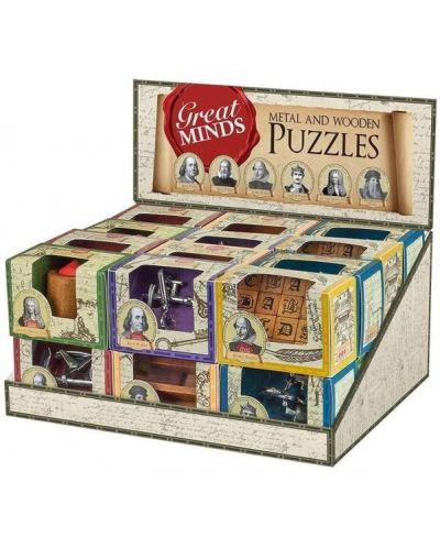 Puzzle logic Professor Puzzle - Great Minds, sortiment - 1