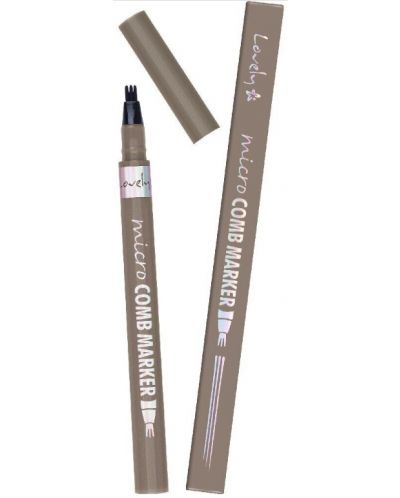 Lovely - Creion pentru sprâncene Comb Marker, N1 - 2