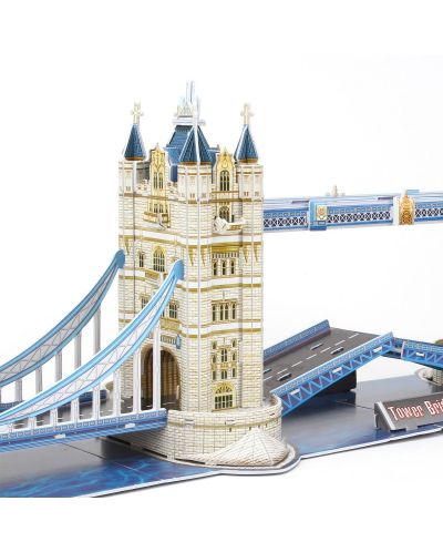 Puzzle 3D Cubic Fun de 120 piese - Tower Bridge, London - 2