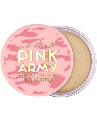 Lovely - Jelly Highlighter Pink Army Cool Glow, 9 g - 1