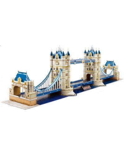 Puzzle 3D Cubic Fun de 120 piese - Tower Bridge, London - 1