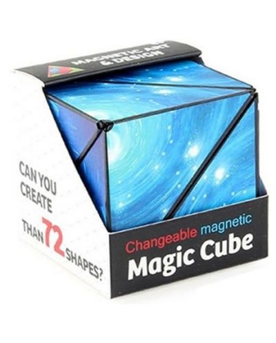 Un joc de logică Magic Cube: Шашибо куб - albastru - 1