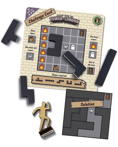 Joc de logica Professor Puzzle - evadează din turnul londrei - 3