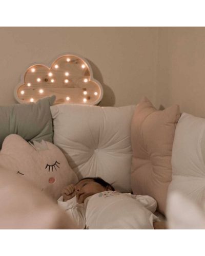 Set lenjerie de pat de lux  Bambino Casa - Pillows beige, 12 piese - 4