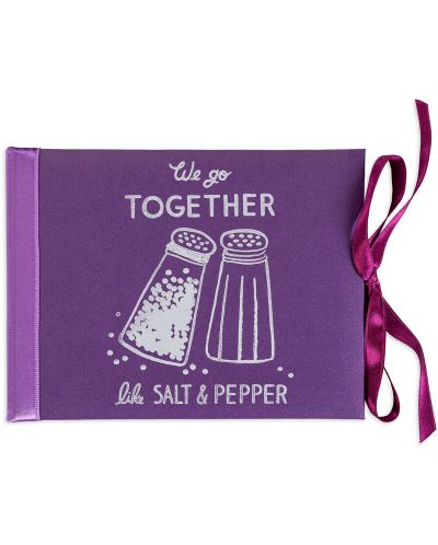 Felicitare de lux pentru Sf. Valentin - Salt and pepper - 1