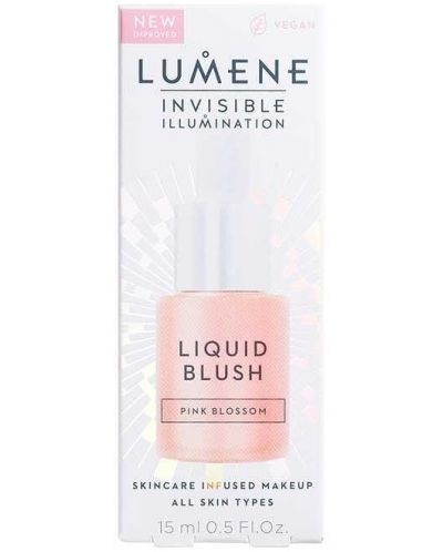 Lumene Invisible Illumination Fard de obraz lichid, Pink Blossom, 15 ml - 4