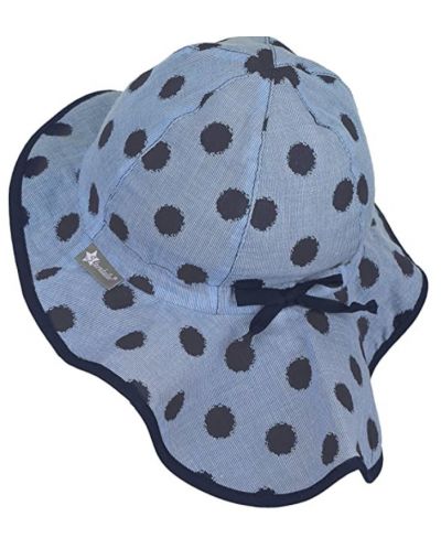 Pălărie pentru copii cu protecţie UV 50+ Sterntaler - 53 cm, 2-4 ani, albastra - 2