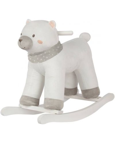 Jucărie balansoar  KikkaBoo - White Bear - 1