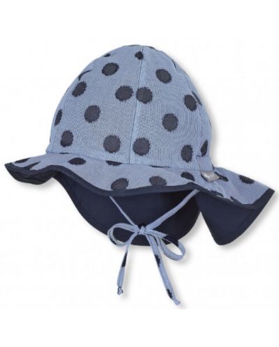 Pălărie de vară pentru copii cu protecție UV 50+ Sterntaler - 49 cm, 12-18 luni, albastră - 1