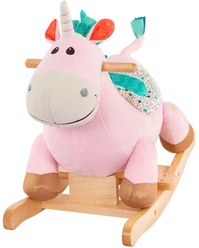 Jucărie balansoar Battat - Unicorn roz - 2