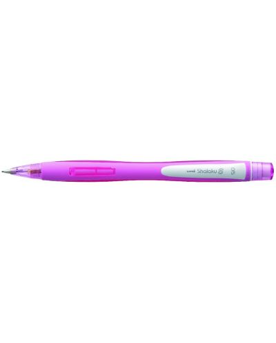 Creion automatic Uniball Shalaku S – Roz, 0.5 mm - 1