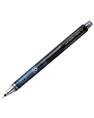 Creion automat  Uniball Kuru Toga T – Fumuriu, 0.7 mm - 1