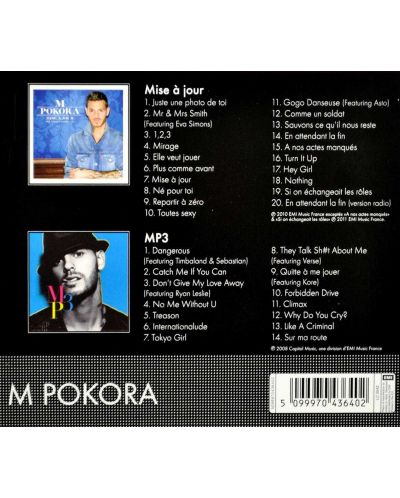 M. Pokora - Mise a Jour / MP3 (2 CD) - 2